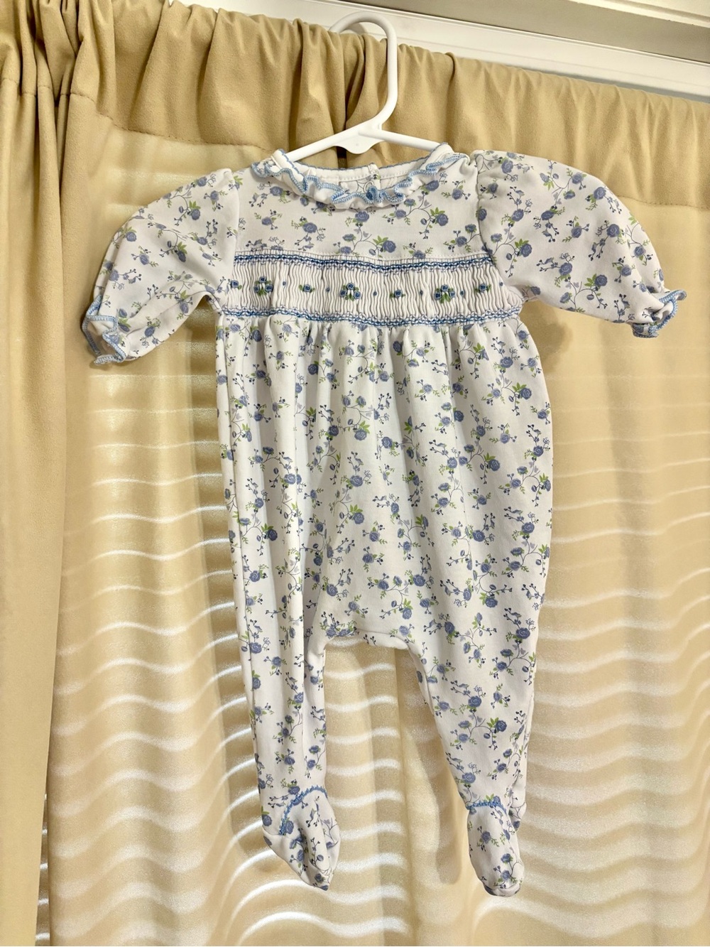 Magnolia baby smocked outfit